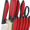 thumbnail image 2 of MegaChef 14 Piece Cutlery Set in Red, 2 of 3