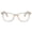 Peach, variant on 2SeeLife Blue Light Reading Glasses for Men & Women – Small-Medium Fit, Sturdy Frame, Spring Hinges, Premium Readers, Green, +1.25