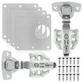 Haqieyen Soft Close Hinges Repair Kit with Mounting Screws for