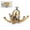 Octopus, variant on 3D Metal Steampunk Crab Model Kit, 100PCS+ Mechanical Marine Organism Model, DIY Assembly Desktop Ornament Gift for Adults and Teens