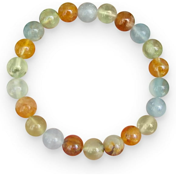Bracelet Guérison le Guérisseur de Haute Qualité QZLGJL, Bracelet d'Énergie Infusé de Reiki, Cadeau de Reiki, Bijoux de Reiki, bracelets en Pierres Précieuses, bracelets en Cristal - Idéal pour les Travaux de Plomberie en Extérieur