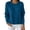 Blue, variant on Women Crew Neck Soft Knit Sweater Loose Long Sleeve Rib Cuff Solid Color Basic Pullover Top Casual Fall Layering Blouse