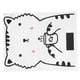 thumbnail image 1 of Calcomanía de pared de gato, pegatina de pared respetuosa con el medio ambiente con película de transferencia para dormitorio para estudio para sala d,Etiqueta de la pared Etiqueta autoadhesiva de la, 1 of 8
