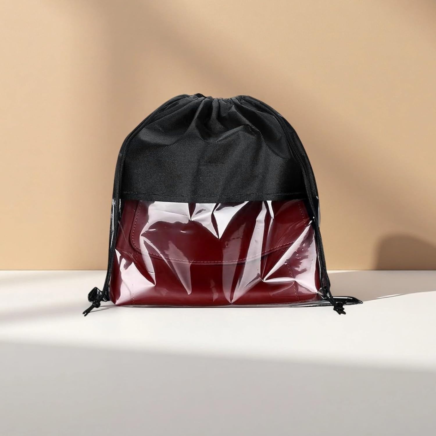16 Pcs Dustproof Drawstring Storage Bags, Dust Bags for Handbags, Shoe Pouch, Non-Woven Fabric, Ideal for Organizing and Protecting Items