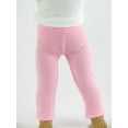 thumbnail image 5 of White, Black, and Pink Leggings Set of 3 For 18 Inch Dolls | American Fashion World, 5 of 5