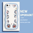 thumbnail image 2 of Funda de teléfono para iPhone 6 6plus 6s 6s Plus funda para teléfono Doraemon HP funda blanda a prueba de golpes borde de onda colorido gato transparente funda protectora creativa silicona cubierta tr, 2 of 4