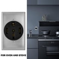 thumbnail image 7 of NEMA14-50 Outlet By Industrial Grade for Even ,No Overheating or Melting, EV Charging 50Amp 125/250V Receptacle, 7 of 7