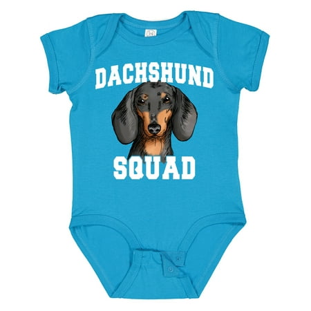 

Inktastic Dog Dachshund Squad Gift Baby Boy or Baby Girl Bodysuit