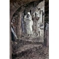 thumbnail image 2 of Tissot, James 11x14 Black Ornate Wood Framed with Double Matting Museum Art Print Titled - Apparition of The Dead In Jerusalem, 2 of 4