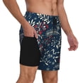 thumbnail image 2 of Fotbe Merry Christmas Traje de Baño para Hombre – Shorts de Natación de Secado Rápido con Forro y Bolsillos-Large, 2 of 6