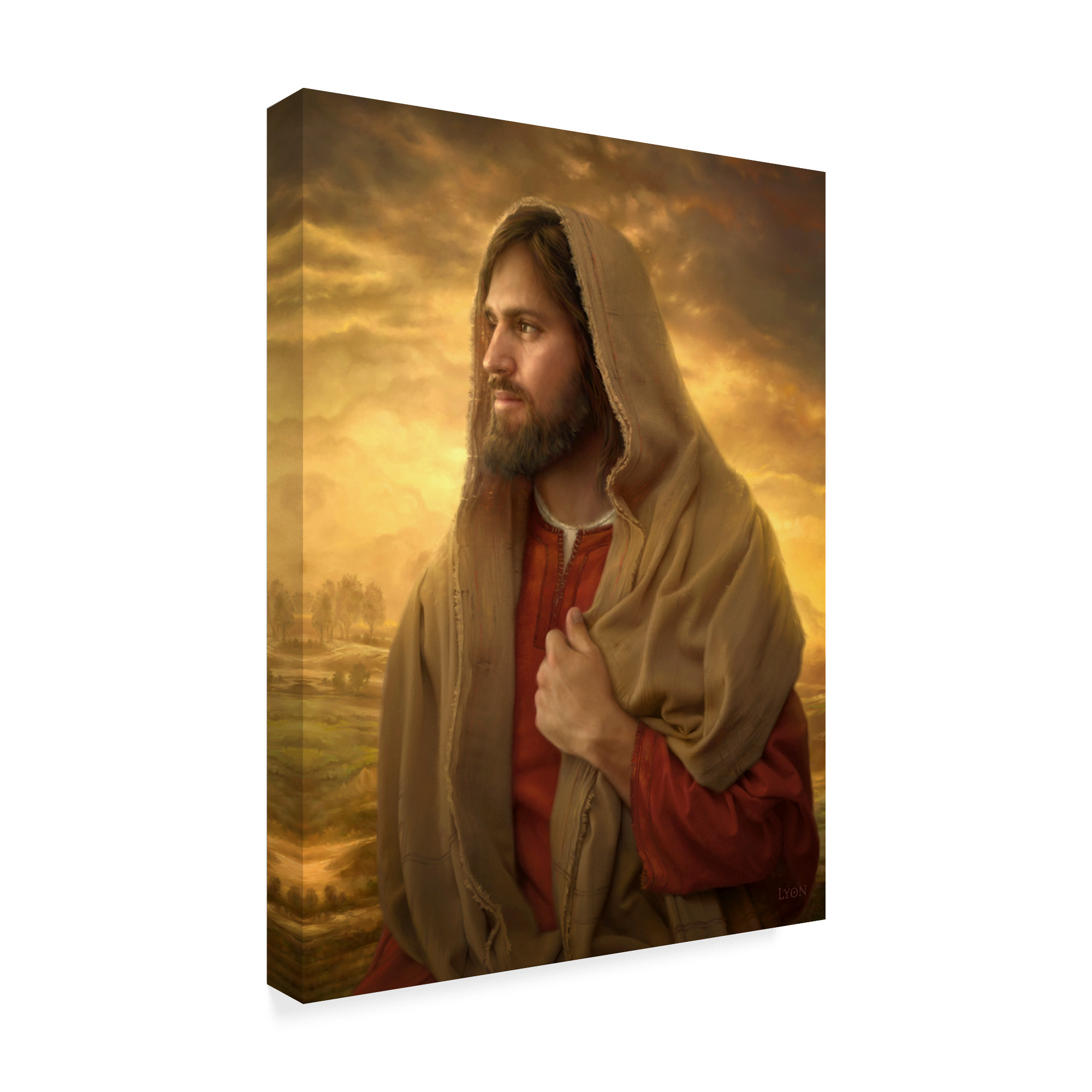 Trademark Fine Art 'Light Of The World' Canvas Art by Howard Lyon