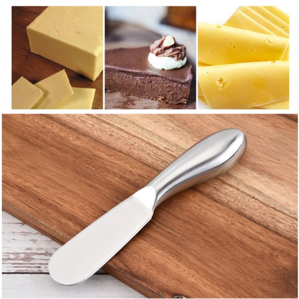 3pcs Stainless Steel Cheese Spreader, Butter Spreader Knives Set, Used for Cheese, Cold Butter