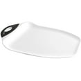thumbnail image 2 of Dexas Chop & Scoop Cutting Board, 9.5 by 13 inches, White with Black Handle, 2 of 5