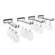thumbnail image 3 of 5 Pcs Stemware Wine Glass Storage Rack,Wall Mountable Kitchen Storage Rack ,Black,11 Inch / 30cm, 3 of 4
