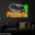 thumbnail image 3 of Glowneon Pizzeria Neon Sign, Pizza Led Sign, Pizza Store Decor, 3 of 4