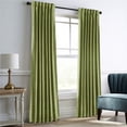 thumbnail image 1 of Dutch Velvet Curtains, Solid Color, Heat Insulation Blackout Curtains, Suitable For Living Room, Bedroom, 1 of 5