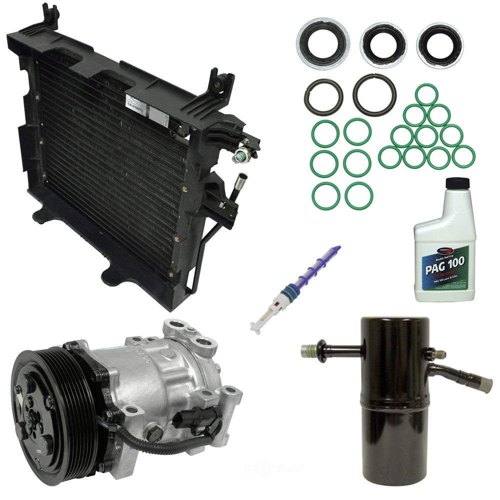 A/C Compressor and Component Kit -- Compressor-Condenser Replacement Kit Fits select: 1997 ,1998-1999 DODGE DAKOTA