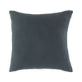 thumbnail image 2 of Saltoro Sherpi 20 x 20 Cotton Accent Pillow with Ikat Pattern, Set of 4, Slate Gray, 2 of 5