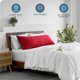 thumbnail image 2 of Bare Home Funda de Almohada Corporal - Cierre de Cremallera - Ultra Suave - Doble Cepillado - Rojo, 2 of 8