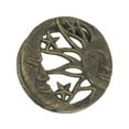 thumbnail image 1 of Enchanting Bronze Cast Iron Doorknocker - Decorative Sun, Moon, and Stars Knocker Design for Rustic Front Door Decor - 4.5 Inches in Diameter - Easy to Install, 1 of 5