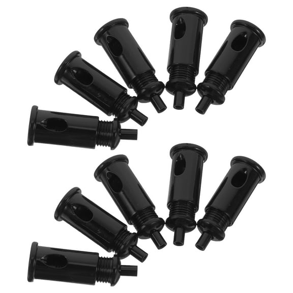 OFFIGAM 10pcs Carbon Steel Wire Rope Cable Clamps with Stable Tension for Outdoor and Industrial Use