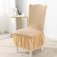 thumbnail image 3 of Dowbom Stretch Dining Chair Covers Durable Removable Washable Chair Slipcover With Elastic Bottom, 3 of 6