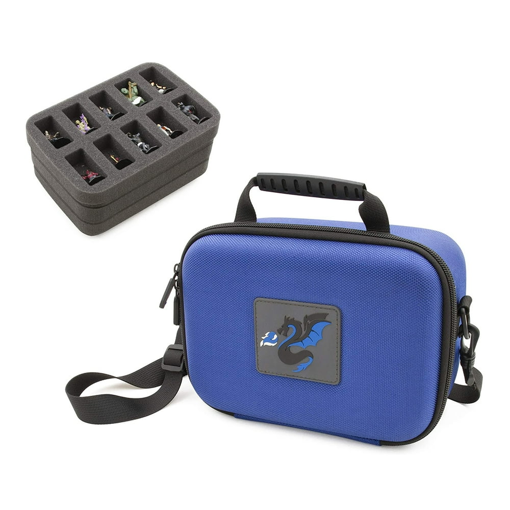 CM Miniature Storage Hard Shell Figure Case - 30 Slot Figurine Minature Carrying Case with