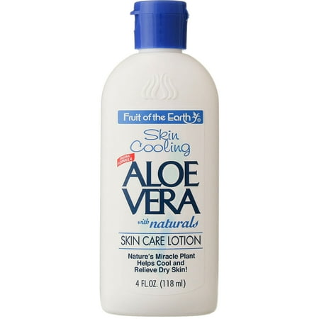 Fruit of the Earth Aloe Lotion Skin Cooling 4 oz (Pack of 6)