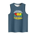 thumbnail image 4 of Blouses de Baseball Imprimées Mode Décontractée pour Femmes Col Rond T-Shirt Sans Manches, 4 of 4