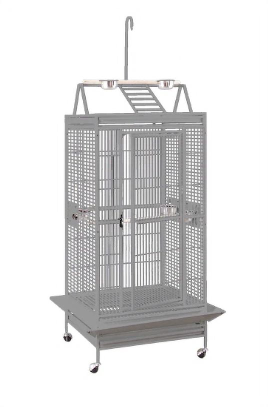 King Cages SLP 2624 Superior Line Playpen Bird Cage 26X24X66 (Grey