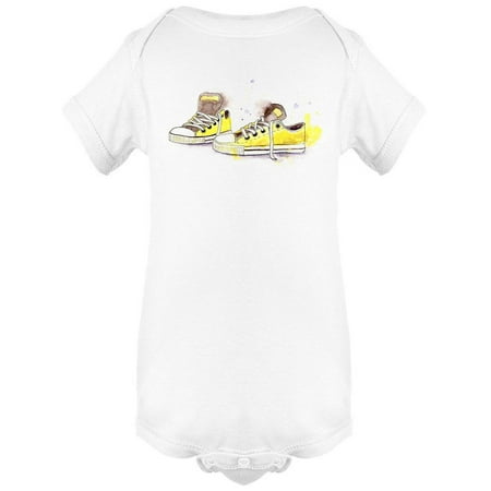

Yellow Shoes Bodysuit Infant -Image by Shutterstock Newborn