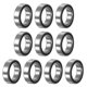 thumbnail image 1 of Uxcell 10 piezas 698-2RS rodamientos de bolas de ranura profunda 8x19x6mm rodamientos sellados de goma, (ABEC 3), Negro 10x15x4mm 10, 1 of 6