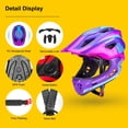 thumbnail image 4 of Casco integral ROCKBROS para bicicleta infantil para niños de 3 a 16 años, 4 of 5