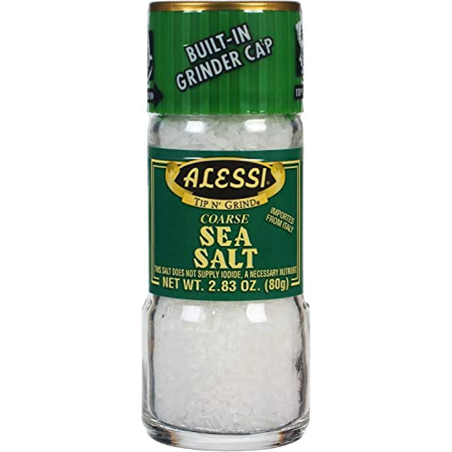 Alessi Coarse Sea Salt Grinder 2.83 Oz