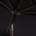 thumbnail image 4 of SAFAVIEH Elegant 11' Market Crank Round Patio Umbrella, Yellow, 4 of 8