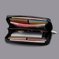 thumbnail image 7 of Kcolen Fashion Men's Slim ID Long Zipper Wallet with Multiple Card Slots and Secure Clutch Design, 7 of 7