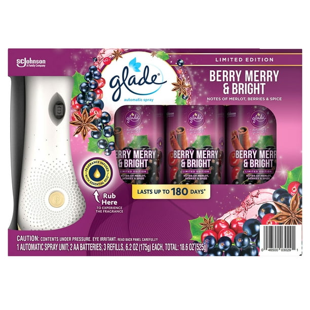 Glade Auto Spray 1+3 (Berry Merry & Bright)