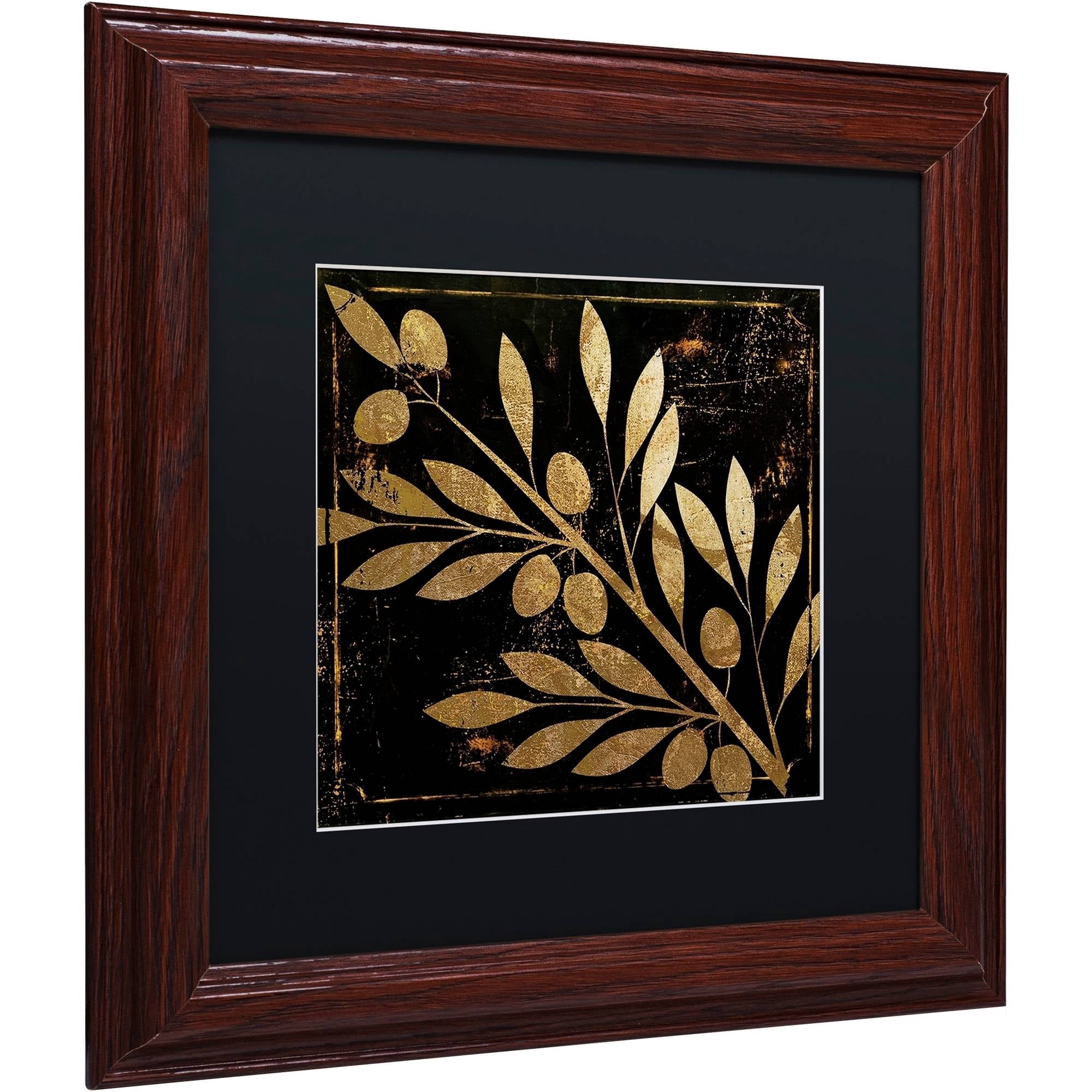 Trademark Fine Art "Bellissima I" Canvas Art by Color Bakery Black Matte, Wood Frame