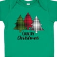 thumbnail image 4 of Inktastic Country Christmas Plaid Trees Boys or Girls Baby Bodysuit, 4 of 5