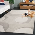 thumbnail image 3 of SAFAVIEH Rodeo Augustine Abstract Area Rug, Ivory/Gray, 8' x 10', 3 of 8