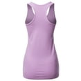 thumbnail image 3 of A2Y Women's Basic Solid Soft Cotton Scoop Neck Racer-Back Tank Top, 3 of 6