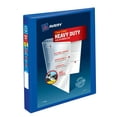 thumbnail image 3 of (3 pack) Avery Heavy-Duty View 3 Ring Binder, 1" EZD Rings, Pacific Blue, 3 of 10