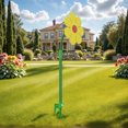 thumbnail image 3 of Aspersor Crazy Daisy Rociador Girasol para Jardín Giratorio 360 ​​​​grados () Amarillo, 3 of 9