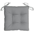 thumbnail image 5 of vidaXL Chair Cushions 2 pcs Gray 15.7"x15.7"x2.8" Fabric, 314863, 5 of 7