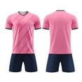thumbnail image 3 of XYIJANI Soccer Game Children's Soccer Short Sleeved Boys and Girls Soccer Practice Sports (Pink,M), 3 of 4