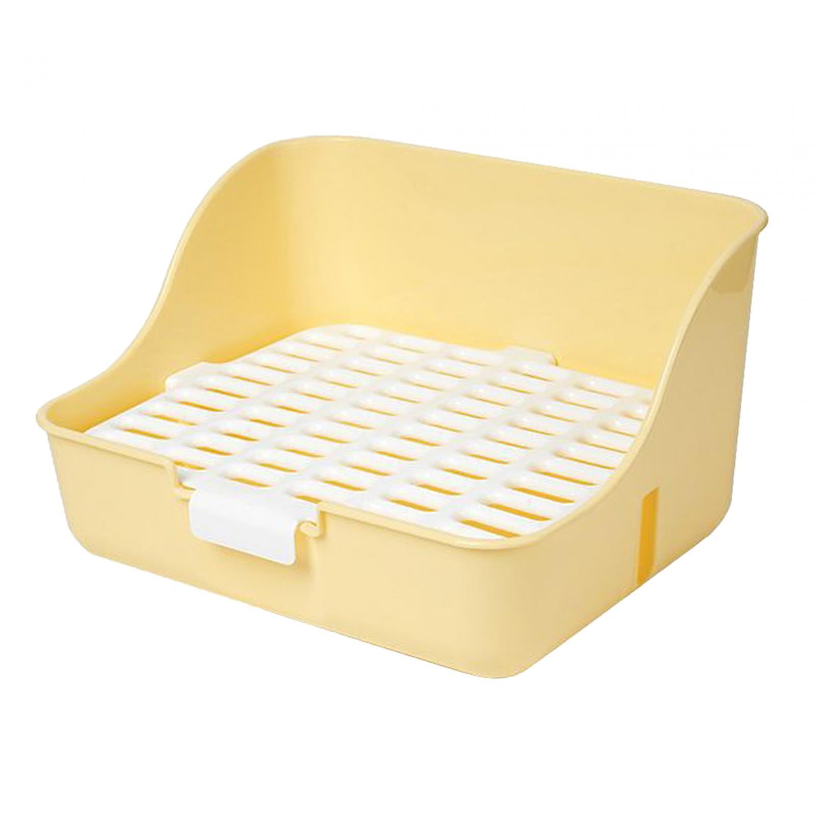 High back litter box for rabbits online