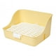 thumbnail image 3 of Caja de Arena para Conejos Yinane Inodoro Portátil Durable Diseño de Hebilla Amarillo, 3 of 8