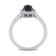 thumbnail image 4 of Everly Women's Diamond 14K White Gold Engagement Ring, 4 of 7