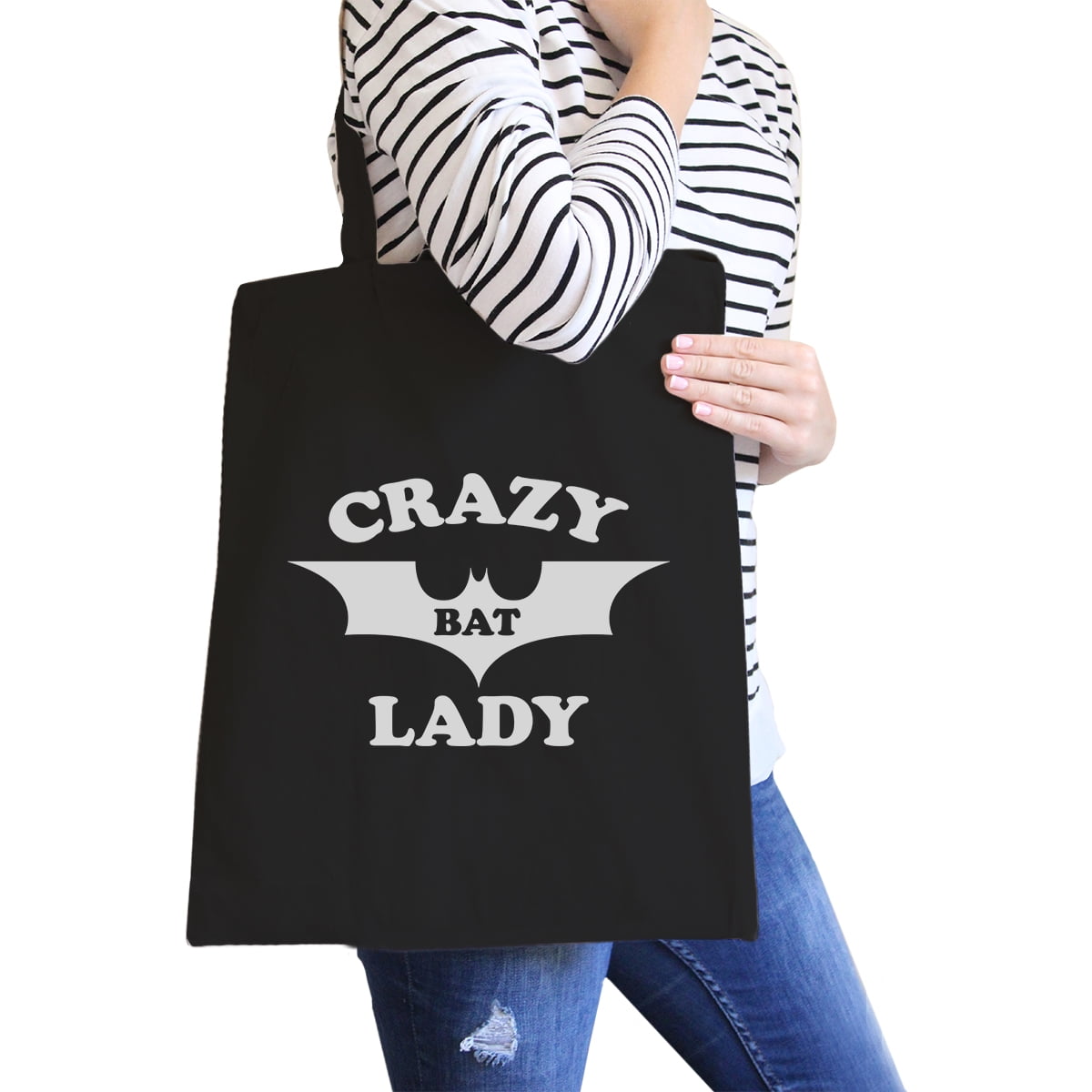 Funny Animal Shopper Shoulder Beware Crazy Leopard Lady Large Beach Tote Bag 