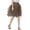 Coffee, variant on Womens Tulle Skirt Puff Knee Length Skirt, Solid Color Casual Elastic High Waist Tutu Skirt for Women,Beige One Size